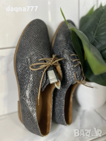 Естествена кожа Gabor обувки/ оксфордки 41-42 но, снимка 14 - Дамски елегантни обувки - 52544443