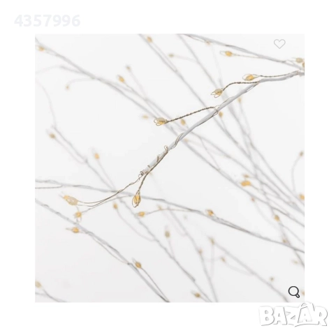 Декоративна коледна елха, 689 LED лампички, Топла бяла светлина, 180см. , снимка 4 - Декорация за дома - 52379449