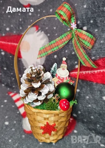 Коледни декорации -свещници/табелки /подаръчни кутии и др., снимка 9 - Коледни подаръци - 47740734