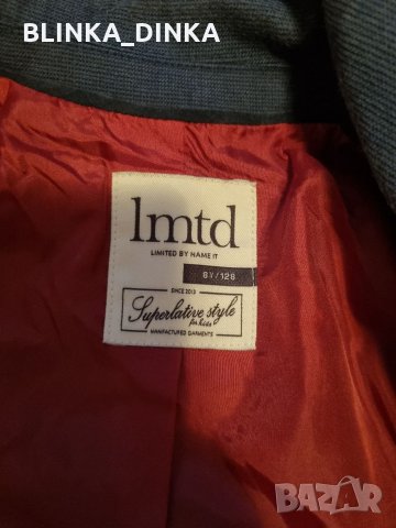 Сако Imtd, снимка 3 - Детски якета и елеци - 35019897