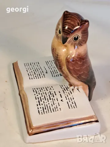 унгарска порцеланова фигура бухал , снимка 2 - Колекции - 49805653