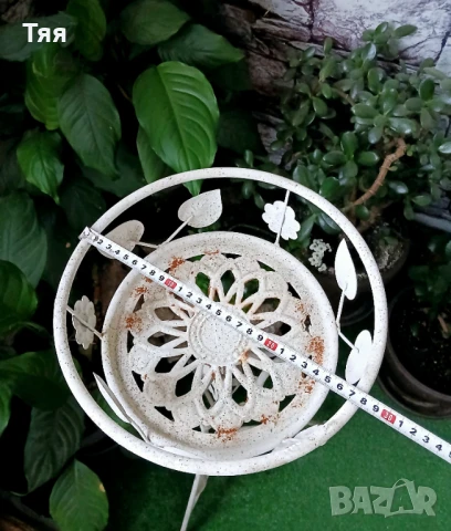 Метален цветарник , снимка 6 - Други - 51183592