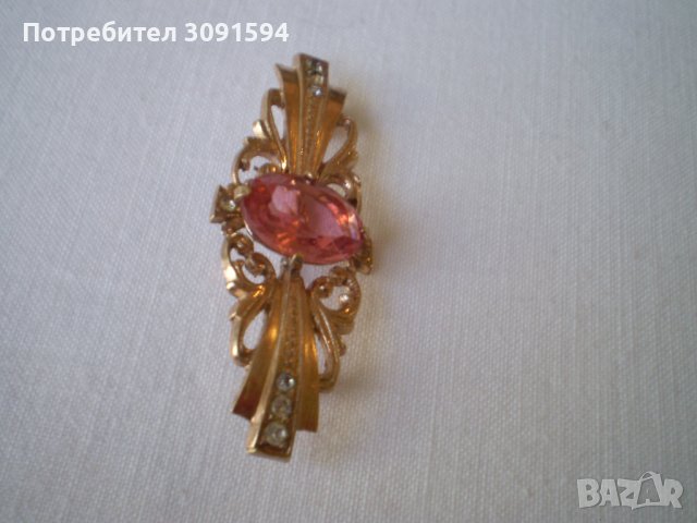 брошка игла дубле арт деко Германия, снимка 14 - Антикварни и старинни предмети - 40223919