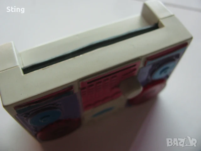 BOOMBOX   Радиокасетофон  -  Сувенир от  доста  години, снимка 2 - Радиокасетофони, транзистори - 51081913