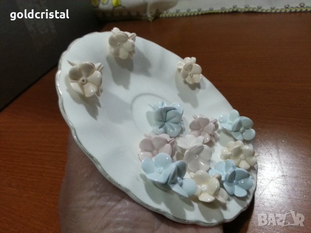 Български костен порцелан Бононя , снимка 6 - Антикварни и старинни предмети - 43290864