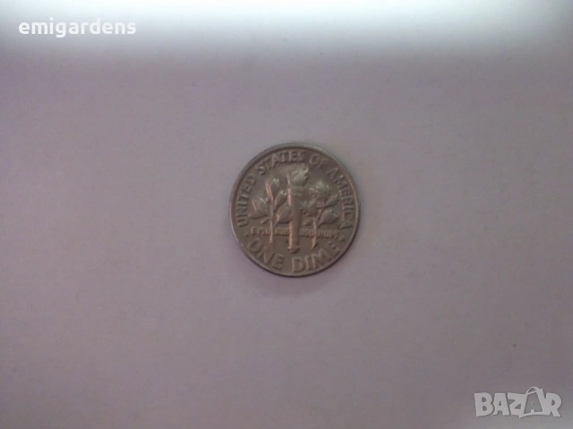 Монета  one dime САЩ, в перфектно състояние