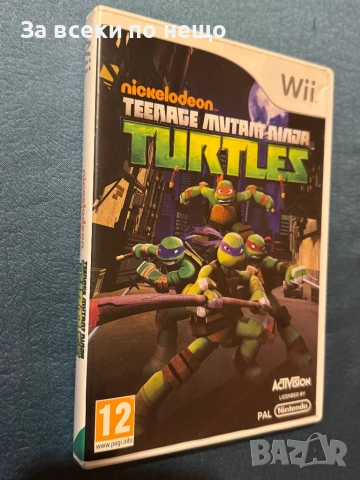 Игра за Nintendo wii Nickelodeon Teenage Mutant Ninja Turtles TMNT , снимка 2 - Игри за Nintendo - 53036928