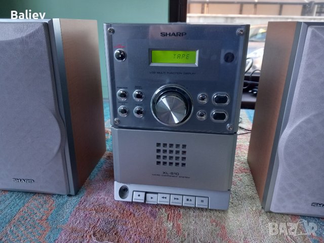 SHARP XL-S10 HI FI Mini system, снимка 8 - Радиокасетофони, транзистори - 43912147