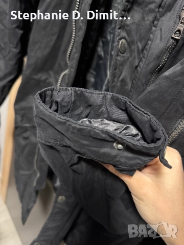 Черна мъжка парка, Only and Sons, снимка 6 - Якета - 52449058