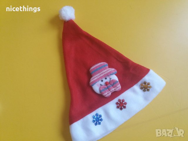 Коледна детска шапка , снимка 3 - Шапки, шалове и ръкавици - 38770810