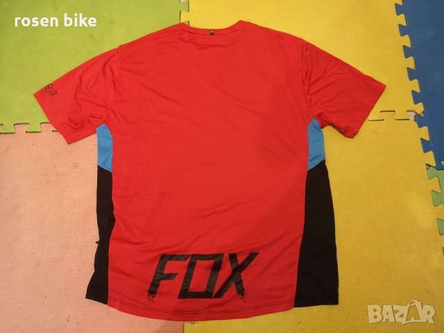 ''FOX''оригинална мъжка тениска ХЛ размер, снимка 4 - Тениски - 33380786