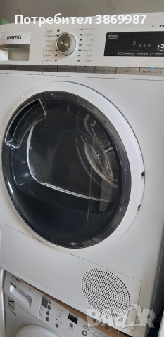 сушилня термопомпо Siemens IQ700 A+++, снимка 3 - Сушилни - 53479928