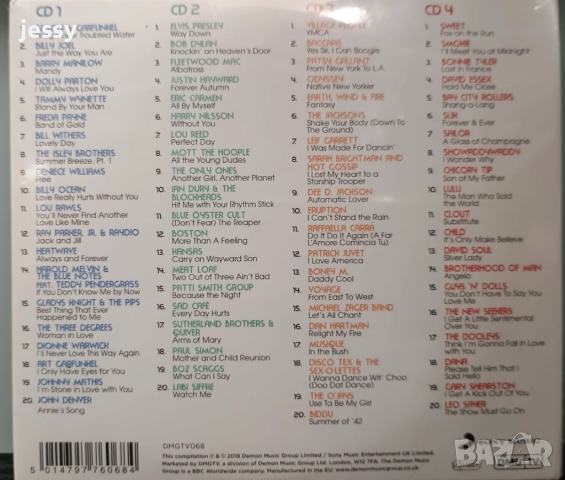 4 X CD Seventies anthems, снимка 2 - CD дискове - 36328850