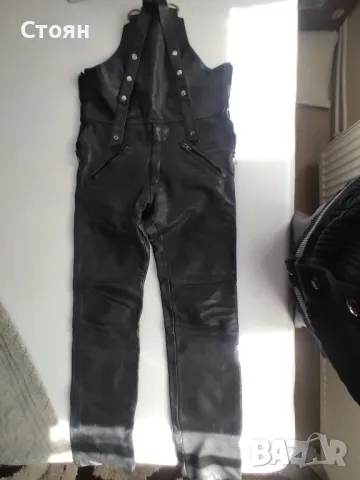 Мото Кожен гащеризон ест.кожа