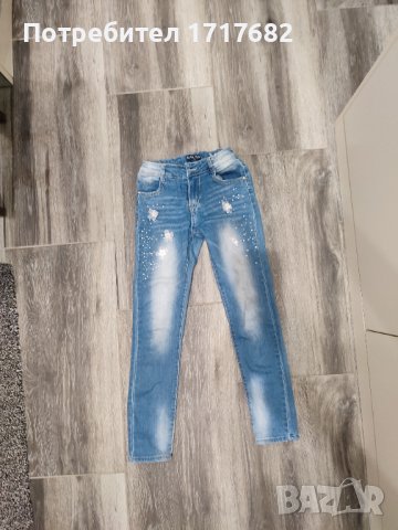 Детски ефектни дънки , снимка 1