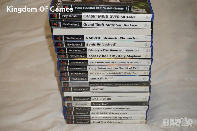 Игри за PS2 Crash Mutant/GTA San Andreas/Haunted Mansion/Naruto/Sonic/Harry Potter/Scooby-Doo/NBA 08, снимка 18 - Игри за PlayStation - 52594512