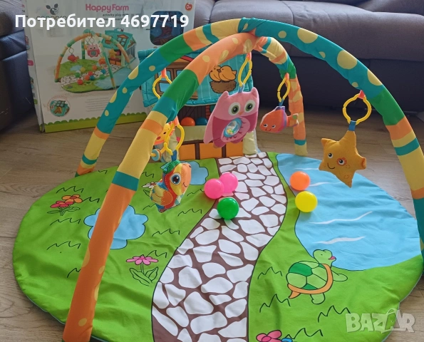 CANGAROO Активна гимнастика HAPPY FARM ЗЕЛЕНА , снимка 2 - Други - 53340377