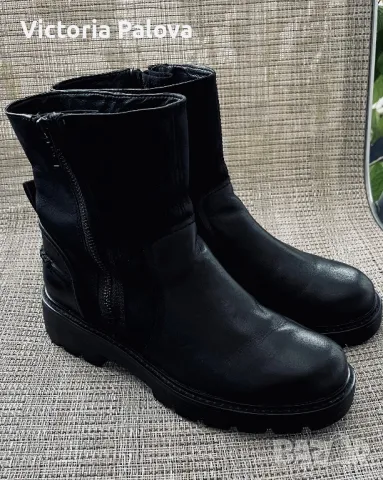 Маркови  кожени боти UGG  оригинал, снимка 12 - Дамски боти - 48287557