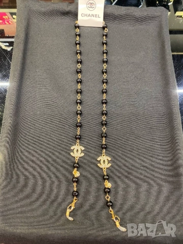 верижка за очила chanel, снимка 6 - Слънчеви и диоптрични очила - 51457375