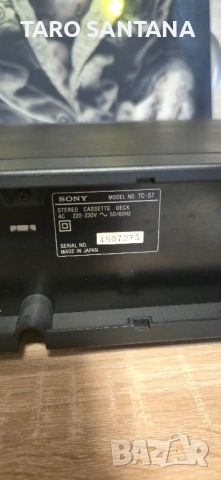 SONY TC S 7 --ДЕК --3 HEAD, снимка 6 - Аудиосистеми - 51633592