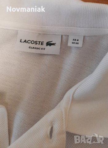Lacoste Classic Fit-Като Нова, снимка 8 - Тениски - 36636197