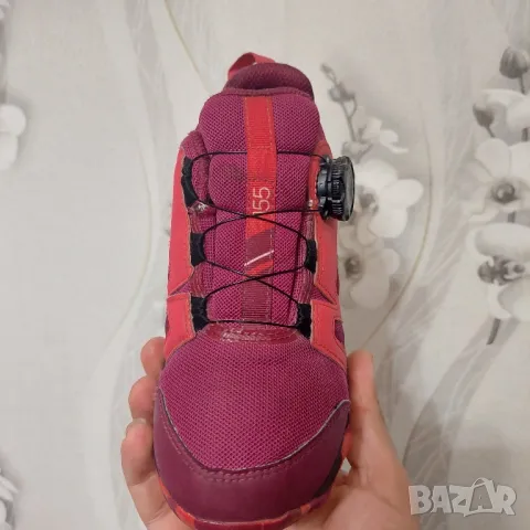 водоустойчиви туристически  маратонки  Adidas Terrex Agravic B R.RDY Lilac  номер 34, снимка 10 - Детски маратонки - 39179773