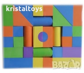 Мек пъзел EVA Геометрични фигури, снимка 1