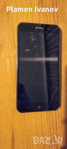 ZTE A602 Android 4G работещ с пукнато стъкло, снимка 1 - ZTE - 35639519