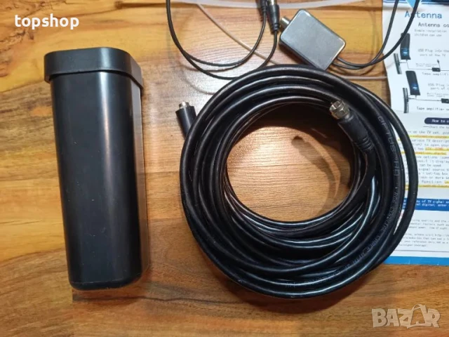 Нова вътрешна и външна цифрова телевизионна антена Canon HD DTMB DVB-B2 AC наземна антена Барелна..., снимка 8 - Приемници и антени - 50511247