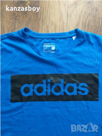 adidas Sports Essentials Linear T-shirt - страхотна мъжка тениска, снимка 3 - Тениски - 32997360