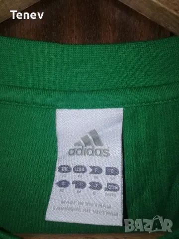 Germany Adidas 1972-2012 памучна оригинална юбилейна тениска Германия размер М зелена , снимка 7 - Тениски - 49029136