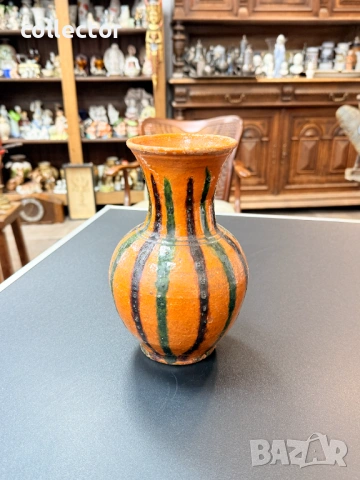 Троянска керамика / ваза / глина. №7870, снимка 7 - Антикварни и старинни предмети - 53477165