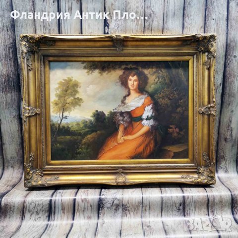 Голяма репродукция, Mrs. Richard Brinsley Sheridan, снимка 3 - Картини - 35105938