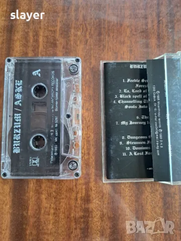 Оригинална касета Burzum Aske, снимка 2 - Аудио касети - 48740046