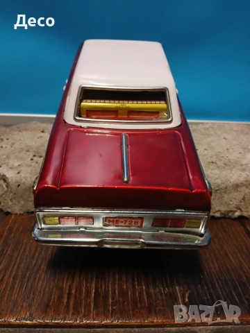 Стара китайска ламаринена играчка автомобил седан., снимка 5 - Колекции - 53007895