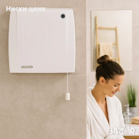 Вентилаторна печка за баня Termomax, 2000W, снимка 4 - Други - 52380737