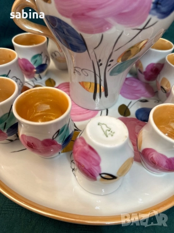 Рядък лимитиран руски/съветски сервиз на Дулево, снимка 6 - Антикварни и старинни предмети - 51750008