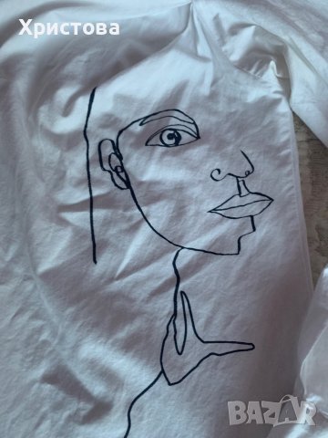 Кожена пола /панталон и риза, снимка 5 - Ризи - 44068897