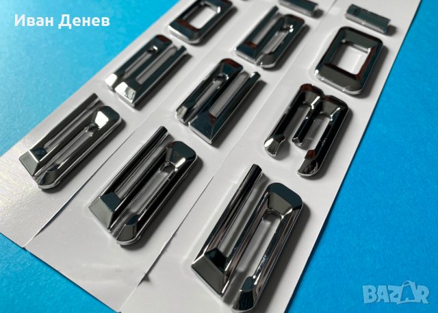 Емблема за багажник Bmw, Бмв 520i, 525i, 530i, 325i, 330i e60 емблеми, снимка 5 - Аксесоари и консумативи - 35177278