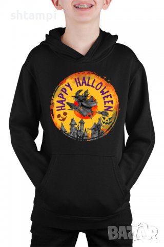 Детски Суитчър/Суитшърт Halloween 08,Halloween,Хелоуин,Празник,Забавление,Изненада,