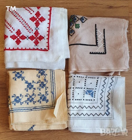 Продавам различни платове, недовършени карета, дантели, ципове и др. , снимка 4 - Платове и дамаски - 51026209