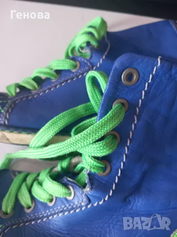 Детски високи кожени кецове, снимка 8 - Кецове - 50397522