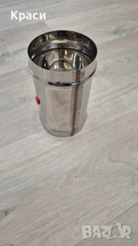 Възвратен клапан за вентилация 100мм - НОВ!, снимка 2 - Железария - 52583552