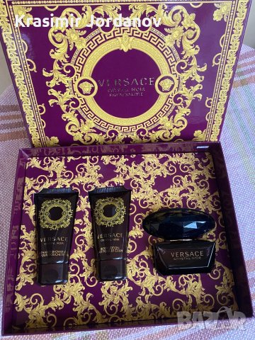 VERSACE Crystal Noir, снимка 2 - Дамски парфюми - 43792128