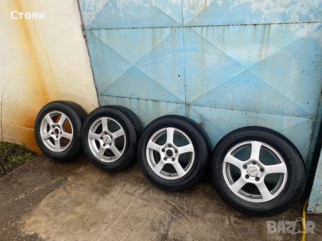 джанти 15 цола с летни гуми 195/65/15