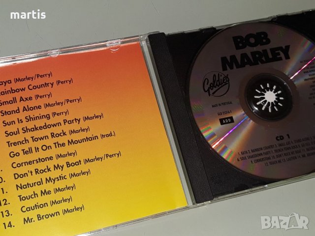 Колекция СД МУЗИКА Bob Marley , снимка 2 - CD дискове - 34716582