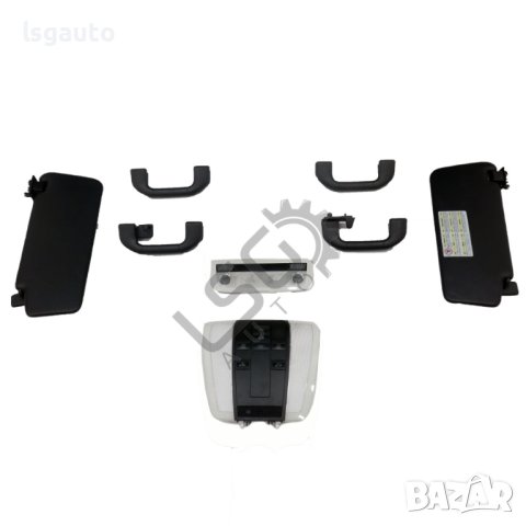 Комплект тапицерия таван, сенници, дръжки и плафони Mercedes-Benz C-Class 204 (W/S/C) 2007-2014 ID: , снимка 2 - Части - 43006251