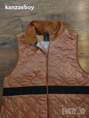 Nike Aerolayer Womens Running Vest - страхотен дамски елек Л, снимка 2 - Елеци - 44051772