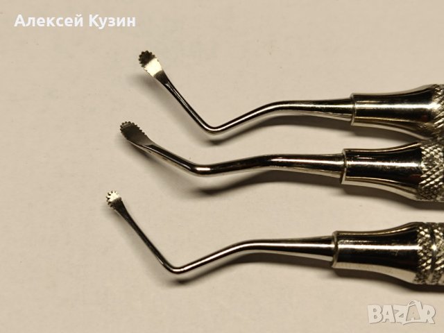 Дентална назъбена пародонтална костна кюрета Професионален инструмент за имплантиране , снимка 2 - Стоматология - 44004873
