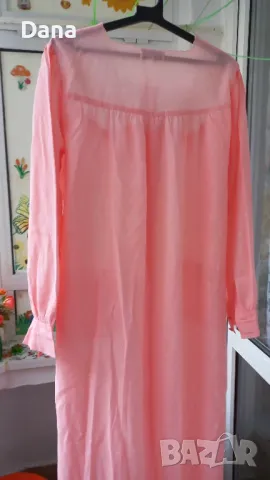 Нощница с  халат и бродерии, снимка 3 - Нощници - 47497473